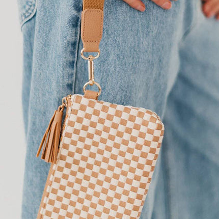 Patterned Leather Wallet