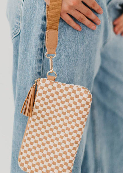 Patterned Leather Wallet