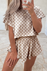 Brown / S / 95%Polyester+5%Elastane