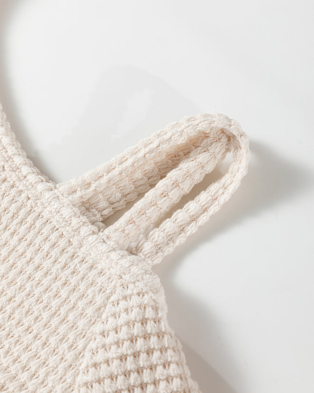 Jet Stream Solid Color Textured Knit Asymmetric Shoulder Long Sleeve Top