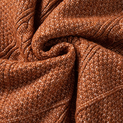 Cable Knit Drop Shoulder Sweater Dress
