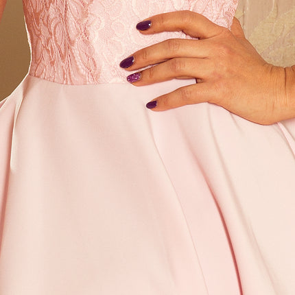 Pastel Pink Lace Dress – Marta