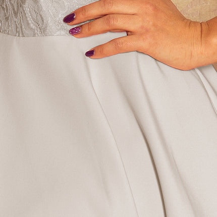 Light Grey Lace Dress – Marta