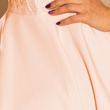 Peach Lace Dress – Marta