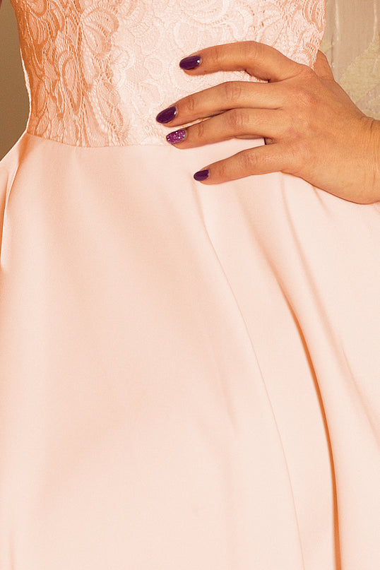 Peach Lace Dress – Marta