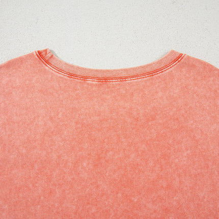 Carrot Pocketed T-shirt Long Dress