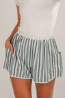 Gray Stripe / S / 55%Cotton+45%Viscose