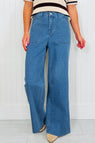 Dusk Blue / 4 / 50%Cotton+26%Polyester+22%Lyocell+2%Elastane