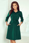 Green Flared Shirt Dress – Sandy