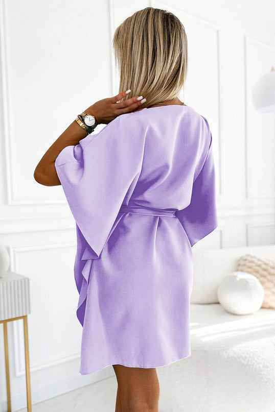 Bright Heather Butterfly Dress – Sofia