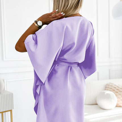 287-29 SOFIA Butterfly dress - bright heather