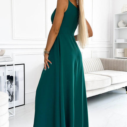 Green Strappy Maxi Dress – Chiara