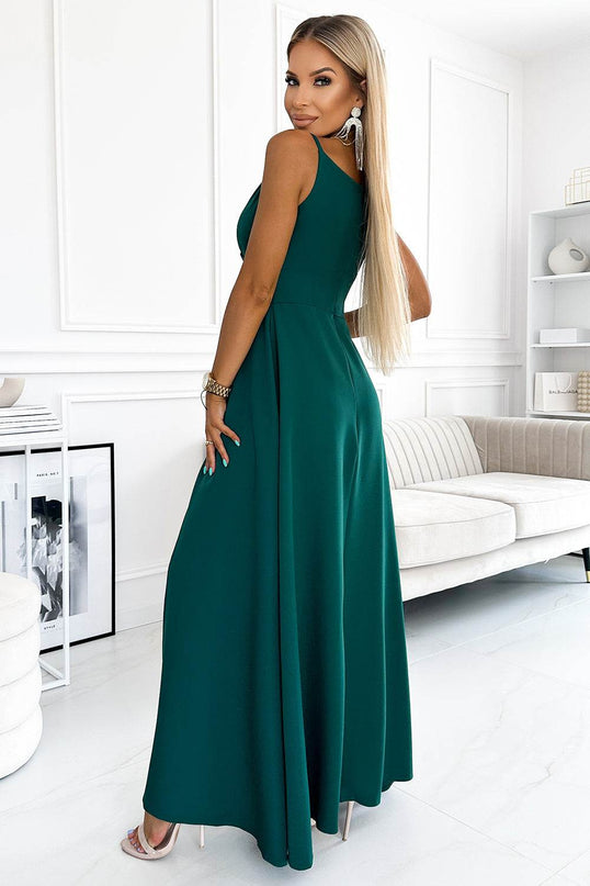 Green Strappy Maxi Dress – Chiara