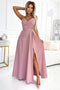 Dirty Pink Strappy Maxi Dress – Chiara