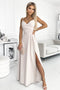 Beige Strappy Maxi Dress – Chiara
