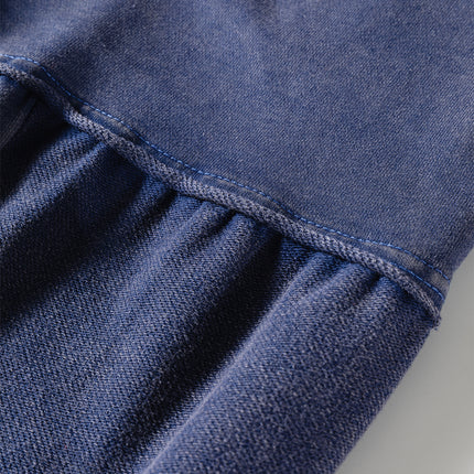 Ashleigh Blue Careys Tiered Wide Leg Patchwork Drawstring Pants