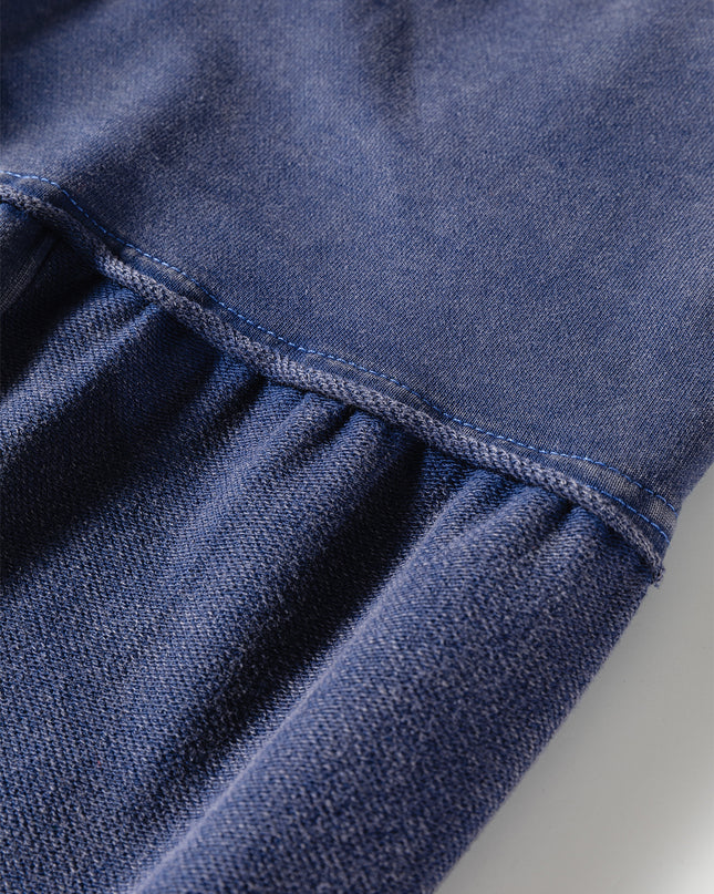 Ashleigh Blue Careys Tiered Wide Leg Patchwork Drawstring Pants