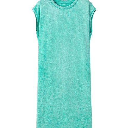 Carrot Pocketed T-shirt Long Dress
