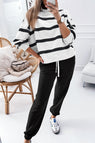 Black Stripe / S / 100%Polyester