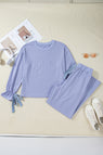 Beau Blue / S / 80%Polyester+15%Cotton+5%Elastane