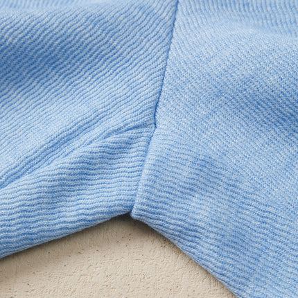 Beau Blue Cap Sleeve Matching Top and Jogger Pants Set