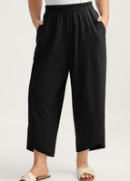 Black / L / 75%Polyester+20%Cotton+5%Elastane
