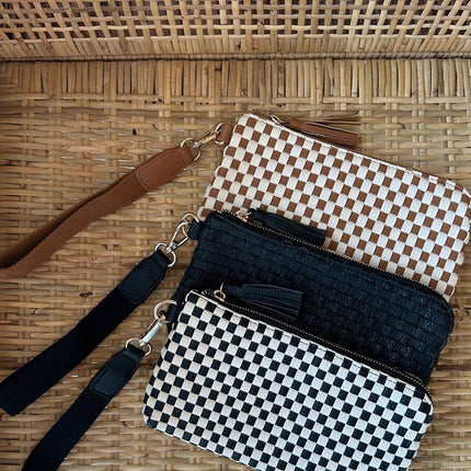 Patterned Leather Wallet