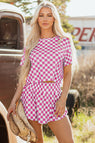 Pink / S / 95%Polyester+5%Elastane