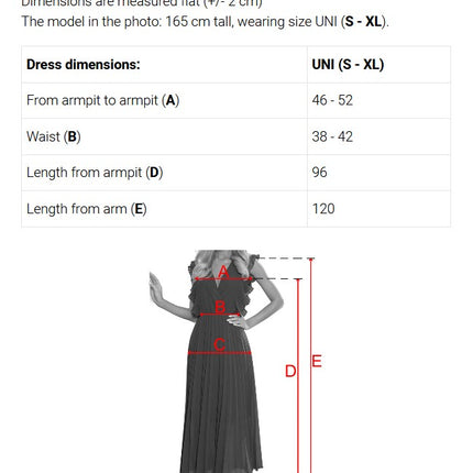 596-3 Elegant midi shirt dress with gold buttons and belt - black