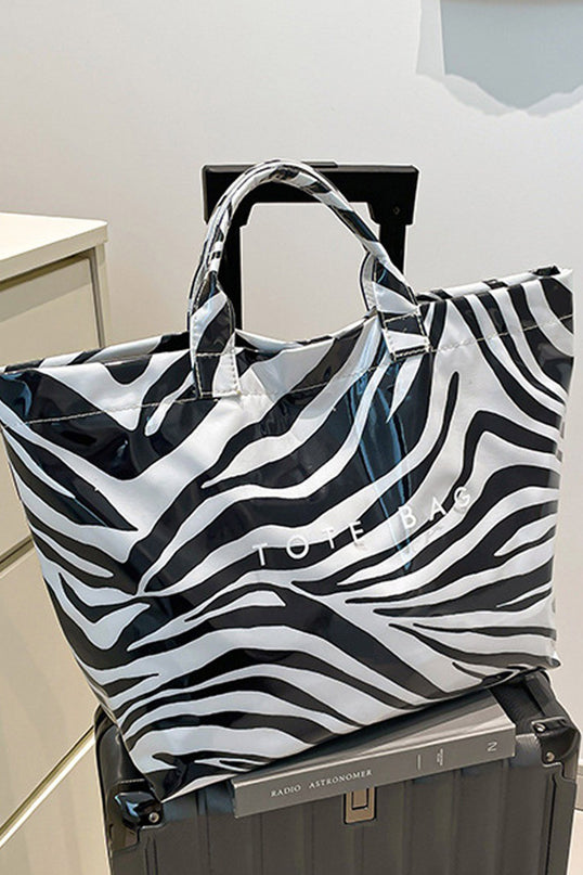 Red Leopard Tote Bag