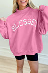 Bright Pink / S / 50%Polyester+50%Cotton