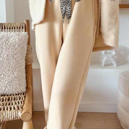 Black Elastic Waist Pants
