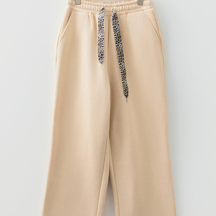 Black Elastic Waist Pants