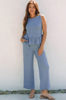 Beau Blue / S / 95%Polyester+5%Elastane