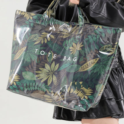 Red Leopard Tote Bag