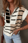 Black Stripe / S / 50%Viscose+28%Polyester+22%Polyamide