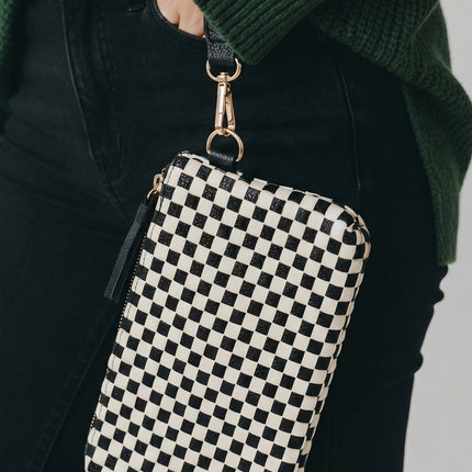 Patterned Leather Wallet