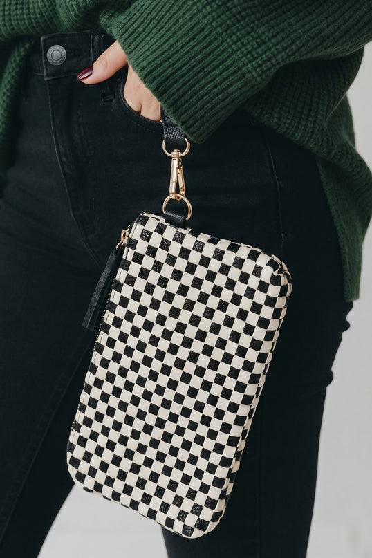 Patterned Leather Wallet