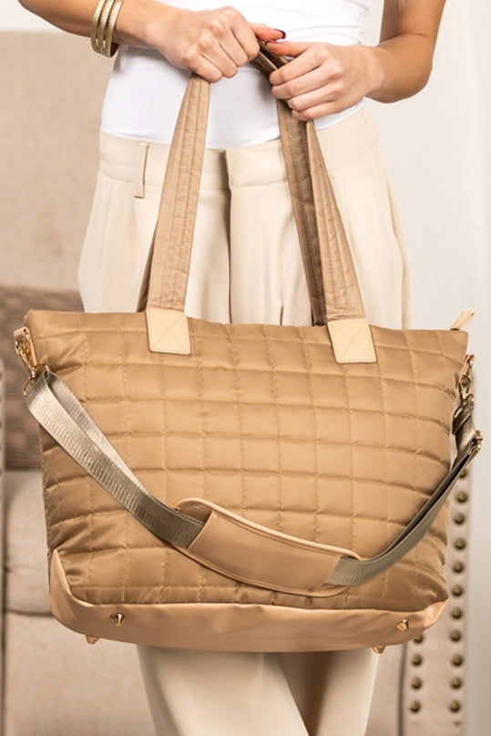 2-Piece Tote Bag and Clutch Set