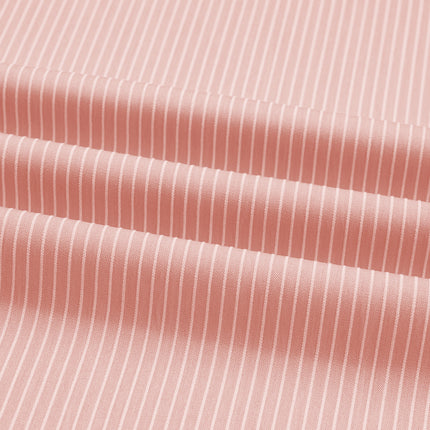 Pink Stripe Drawstring Plus Size Loose Pants