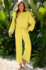 Yellow Cream / S / 65%Polyester+35%Cotton