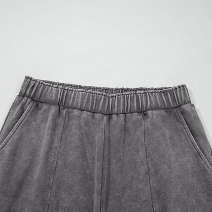 Leopard Patchwork Coffee Loose Pants