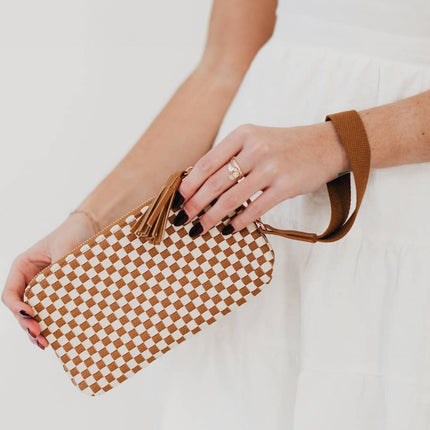 Patterned Leather Wallet