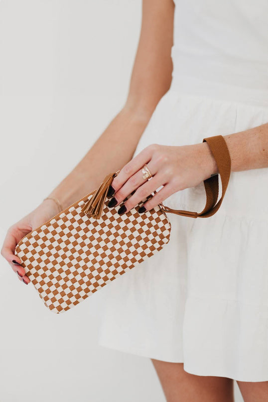 Patterned Leather Wallet
