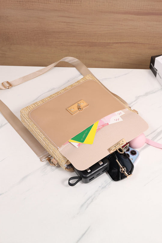 Leather Shoulder Pocket Bag