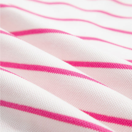 Rose Stripe Casual Wide Leg 2pcs Pants Set