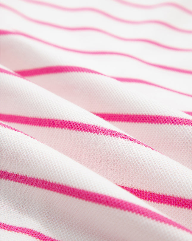 Rose Stripe Casual Wide Leg 2pcs Pants Set