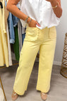 Yellow / 4 / 98%Cotton+2%Elastane