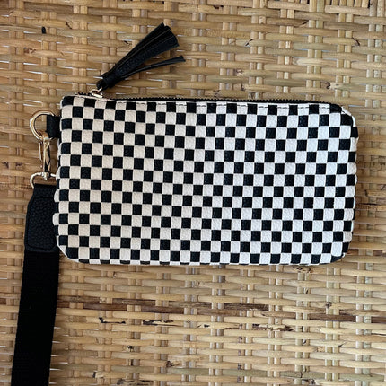 Patterned Leather Wallet